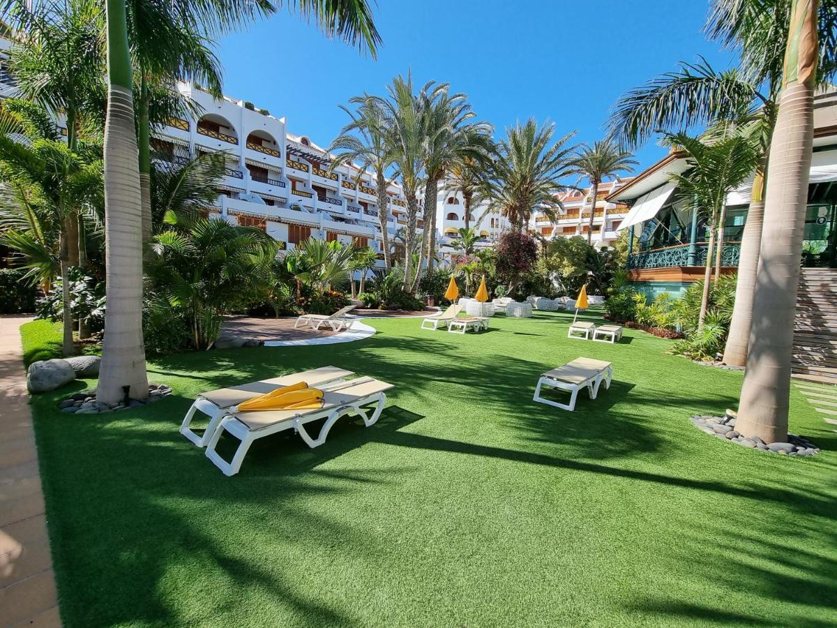 Studio Apartment No 1 Directly On The Beach And Sea, Terrace, Heated Pool, Wifi Playa de las Americas (Tenerife) Exterior foto
