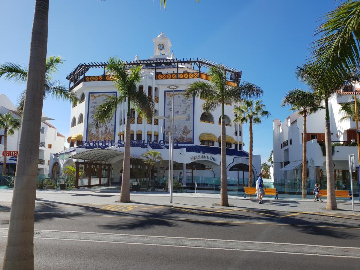 Studio Apartment No 1 Directly On The Beach And Sea, Terrace, Heated Pool, Wifi Playa de las Americas (Tenerife) Exterior foto