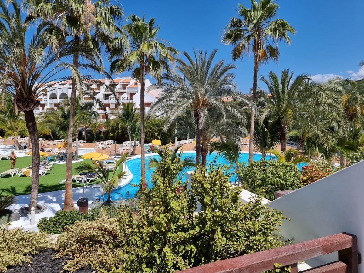 Studio Apartment No 1 Directly On The Beach And Sea, Terrace, Heated Pool, Wifi Playa de las Americas (Tenerife) Exterior foto